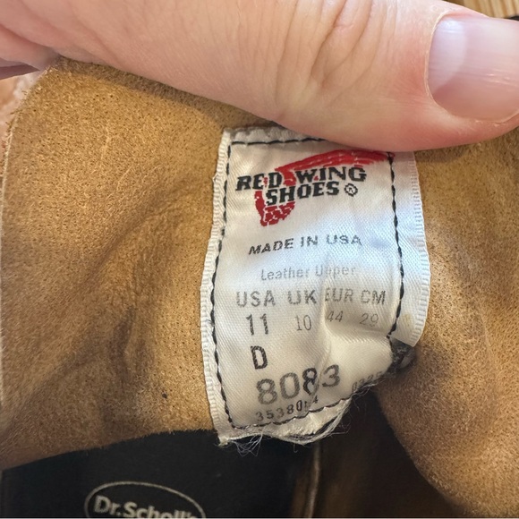 Red Wing Shoes Brown Leather Men's Boots - Picture 8 of 8